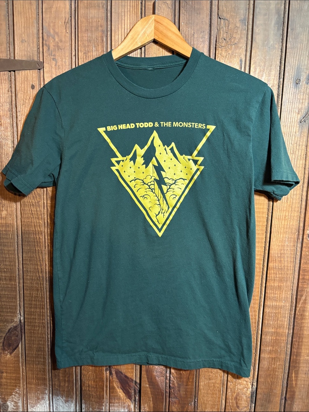 Big Head Todd & the Monsters Green Graphic Tee